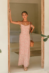 In The Air Maxi Dress Pink