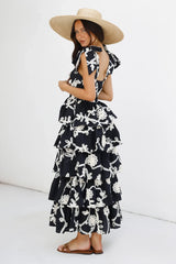 Beauty Of You Maxi Dress Black