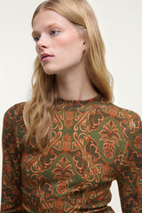 Luana Long-Sleeve Knitted Top