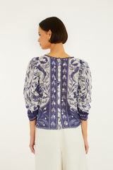 Off-White Nina 3d Flowers Blouse