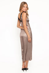 Joselyn Lace Maxi Dress - Polka Dot