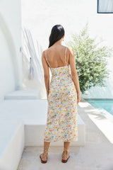 Sunset Promises Midi Dress Orange