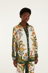 Sand Nature Collared Buttoned Shirt
