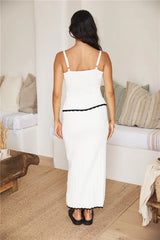 Finer Things Cami Top White