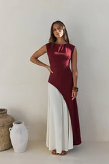 Forever A Star Maxi Dress Wine