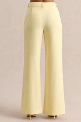 Malou | Lemon Tailored Trousers