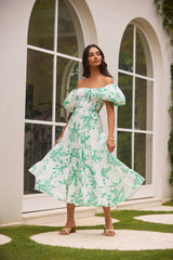 Good Morning Miss Maxi Dress Green