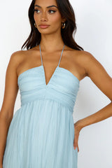Heavenly Delight Maxi Dress Blue