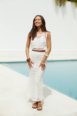 Island Dreaming Crotchet Set White